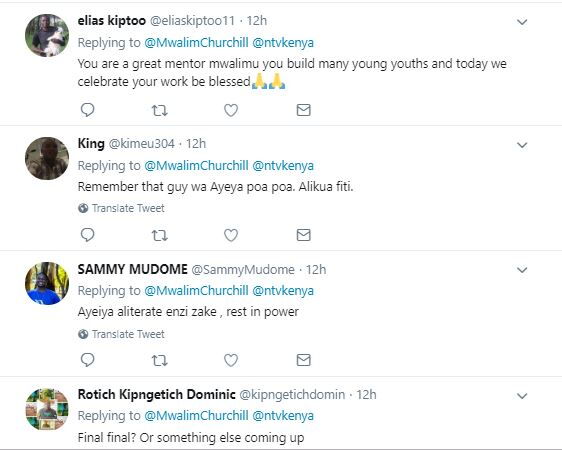 Reactions by fans after Churchill Raw ended on Thursday, October 31