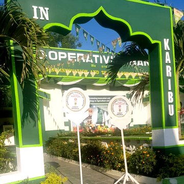 The Co-operative Bank of Kenya stand at the 2019 ASK Mombasa International Trade Fair. It was named Overall Winner in the Best Bank category and also the Large Trade Stand 
