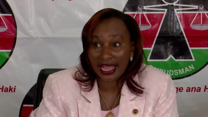 The Commission on Administrative Justice Chairperson Florence Kajuju