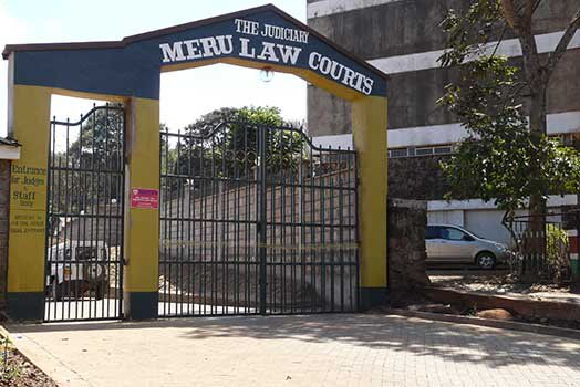 The Meru Law Courts. A woman who was paralysed while she gave birth won in her lawsuit against the hospital she accused of negligence