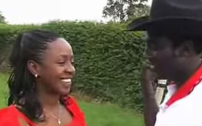 ​   A screen grab of the song Njata Yakwa featuring DeMathew and Sabina Chege  ​
