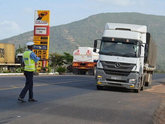 Image result for police roadblock kenya
