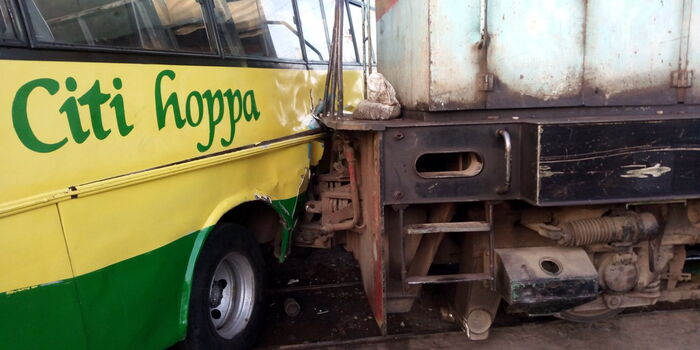 Photos Train Rams Into Citi Hoppa Bus At Pipeline Nairobi Kenyans Co Ke Photos Train Rams Into Citi Hoppa Bus At Pipeline Nairobi Kenyans Co Ke