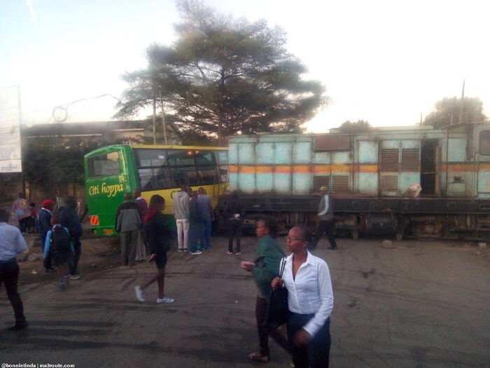 Photos Train Rams Into Citi Hoppa Bus At Pipeline Nairobi Kenyans Co Ke Photos Train Rams Into Citi Hoppa Bus At Pipeline Nairobi Kenyans Co Ke
