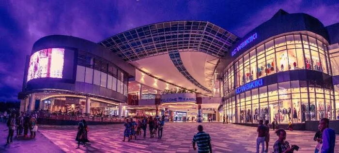 Two Rivers Mall in Nairobi.
