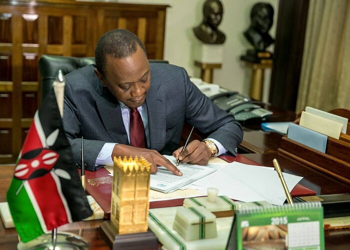 Image of President Uhuru Kenyatta