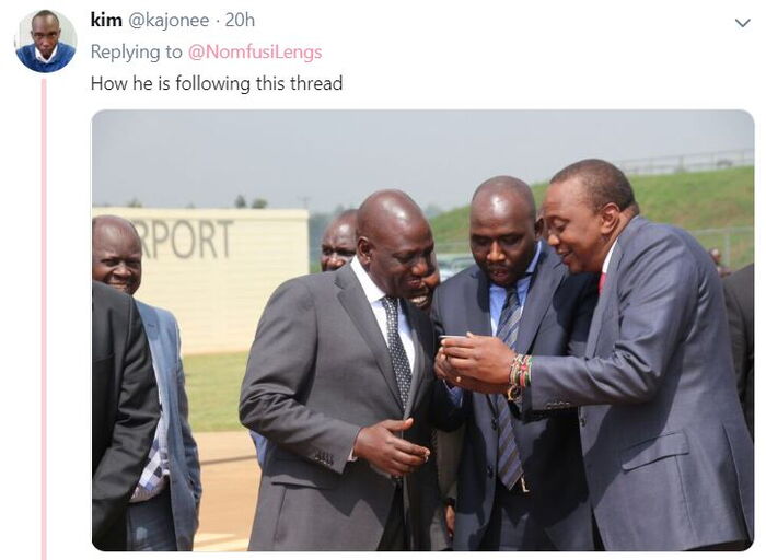 Image result for Photos That Made President Uhuru Kenyatta a Trending Meme in South Africa