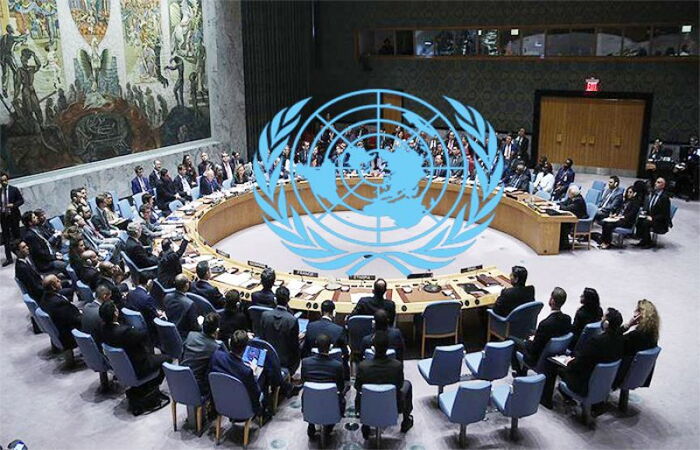 The United Nations Security Council (UNSC) seating in progress.