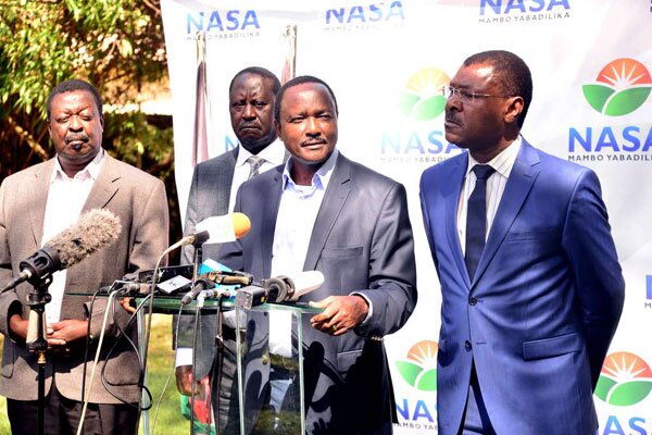 ]Raila ODM Walks Away with Ksh4B, NASA Partners Nil benefit