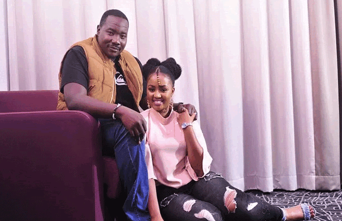 Willis Rabura and wife Marya Prude during one of their Lit To Be Fit episodes in 2019. The anchor lost his daughter to stillbirth