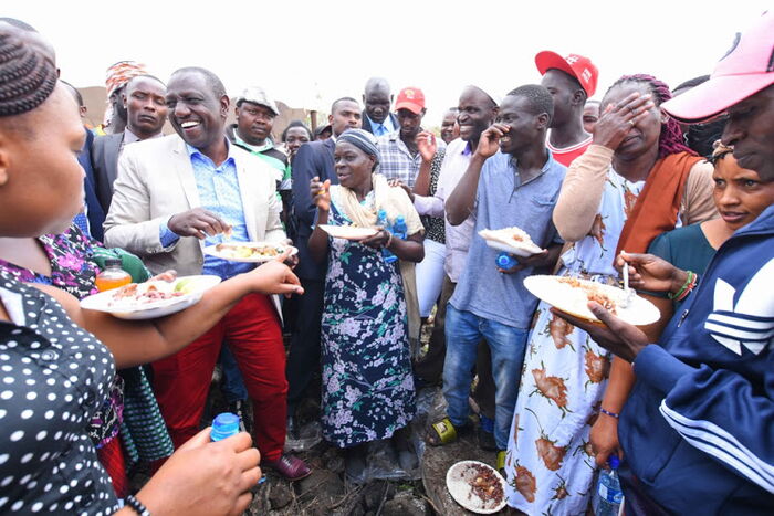 Deputy President William Ruto joined Kenyans at a thanksgiving organised by McDonald Mariga on November 22.