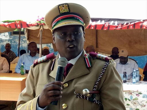 Mombasa County Commissioner Gilbert Kitiyo