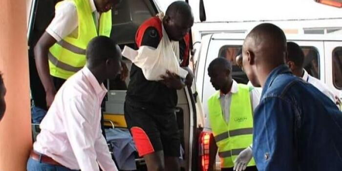 Murkomen was picked by an ambulance from Kitui Showground after he fell and hurt his right hand in a match between senators and MCA's on Monday, September 16. His post ignited fire on Twitter