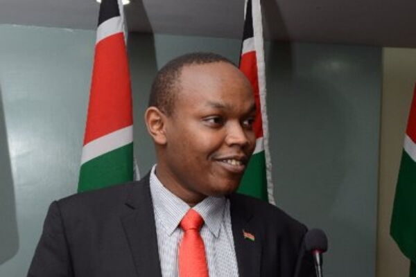 Blogger Polycarp Hinga who was threatened with a lawsuit by Dennis Itumbi on Thursday, November 21, 2019