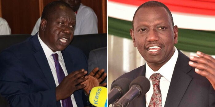 Image result for DP William Ruto's Office Hits Back After Police Uniform Saga