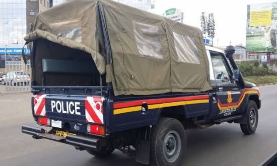 File Image of a Kenyan Police Truck