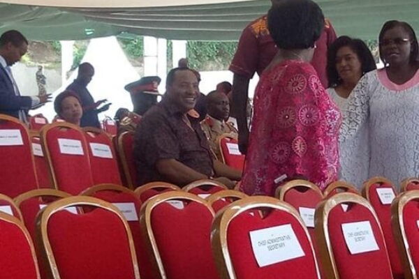 Kiambu Governor Ferdinand Waititu was confronted by Mashujaa Day event organisers after he sat on a seat reserved for Mombasa Woman Representative Asha Hussein on Sunday, October 20.
