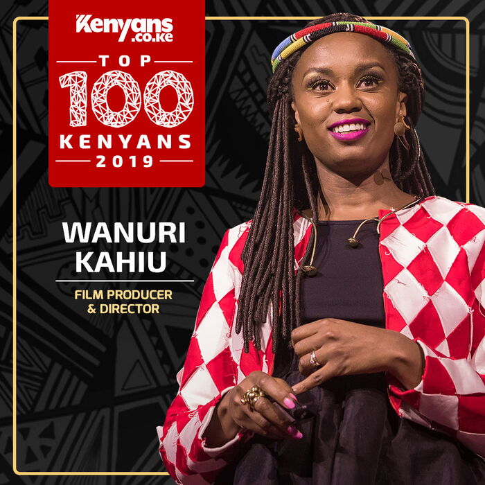 Wanuri Kahiu, a Kenyan film director, producer and author. 