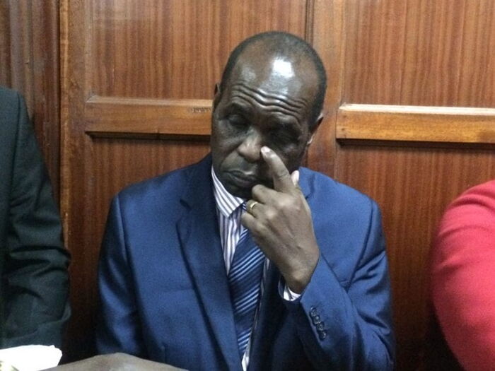 Pastor Gilbert Deya during a court proceeding. A scandal dubbed 'miracle babies, in 2004 exposed an alleged child trafficking ring that was being run by the embattled pastor.