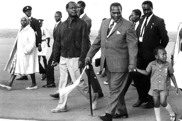 Image result for uhuru and his father