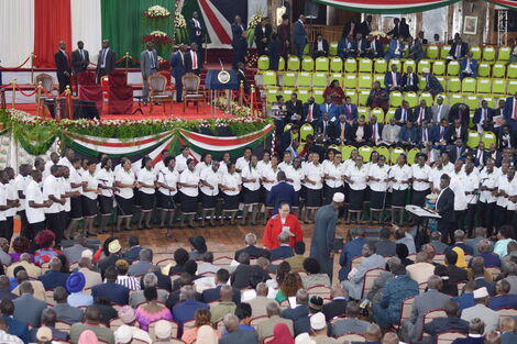 Delegates at The Bomas Of Kenya