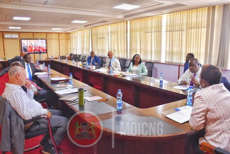 10-member Covid-19 Emergency response fund board during their meeting on Wednesday, April 1