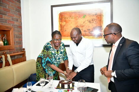 Lawyer Donald B Kipkorir's birthday party held at Villa Rosa Kempinski on July 7, 2020