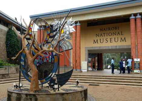 Entrance to the Nairobi National Museum.