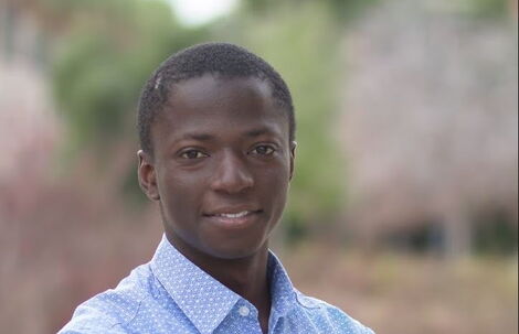 2012 KCSE top candidate Job Nalianya who works at Texas Instruments