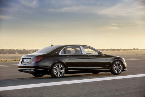 A Mercedes-Maybach S650 car.