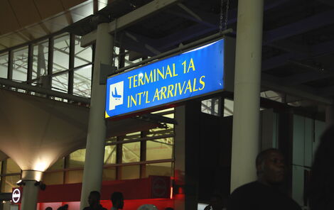 Jomo Kenyatta International Airport (JKIA) International Arrival Terminal. Thursday, February 14, 2020