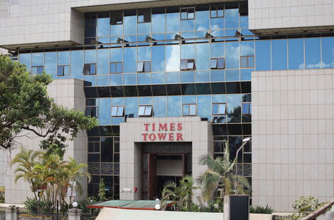Times Towers in Nairobi which houses Kenya Revenue Authority’s head office. Thursday, February 20, 2020.