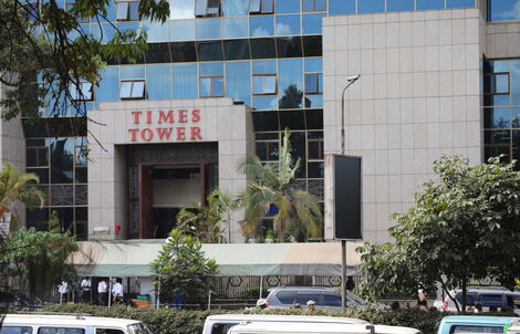 Times Tower Building in Nairobi.