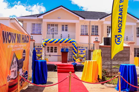 Mansion won by MMU Lecturer Dishon Kiiru