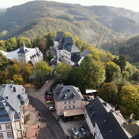 An image of the European Business University of Luxembourg (EBU) in Wiltz.