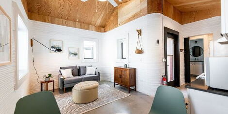 A file image of a 3D printed house interior