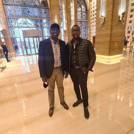 Vice President William Ruto in Dubai on November 20, 2020