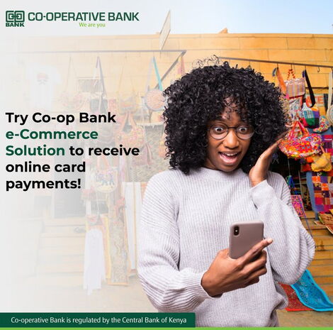 A Cooperative Bank e-commerce advertisement