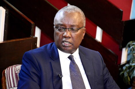 A File Image of KCAA Director General Gilbert Kibe