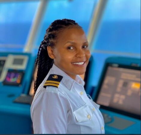 A File Image of Liz Marami On Duty