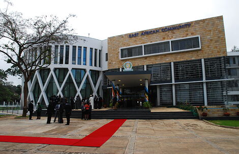 A File Image of the East African Community (EAC) Headquarters in Arusha