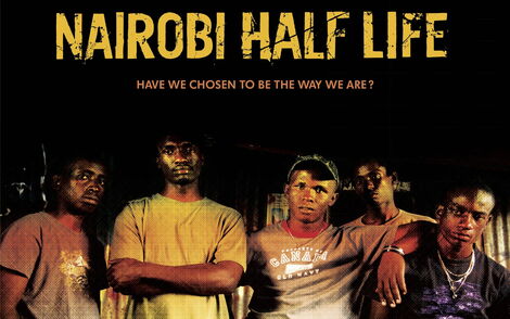 A Nairobi Half Life poster.