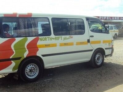 A North Rift shuttle Matatu.