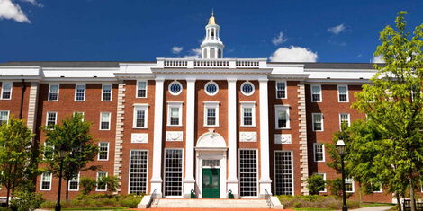 A building at Harvard University