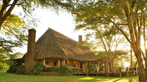 A building at Sirikoi Lodge