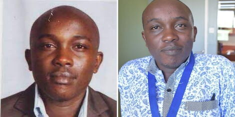 A collage of the late lawyer Willie Kimani