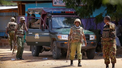 A file image of Kenya Police.
