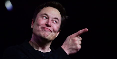 A file image of US billionaire Elon Musk
