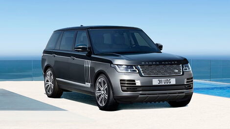 A model of Range Rover Vogue like the one gifted to SK Macharia