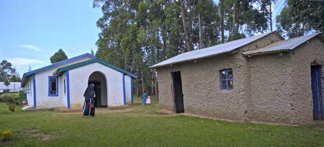 A screen grab of the two churches led by Mwalimu Yesu in Bungoma county